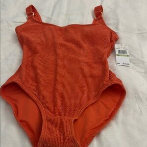 MWT- MICHAEL Michael Kors Orange One-Piece Swimsuit